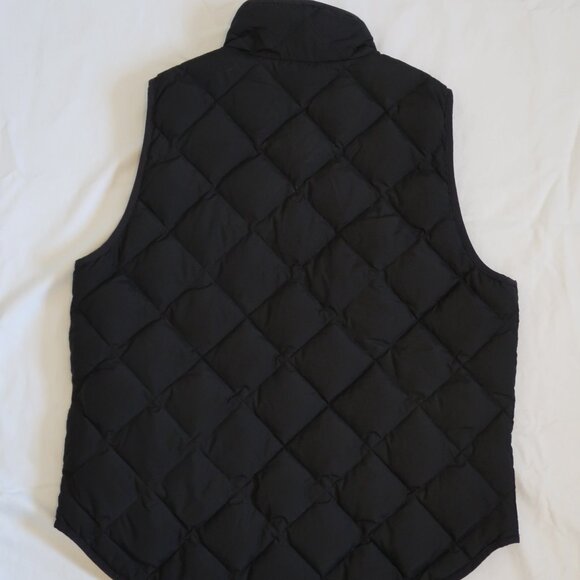 J. Crew Black Puffer Vest - Picture 2 of 2